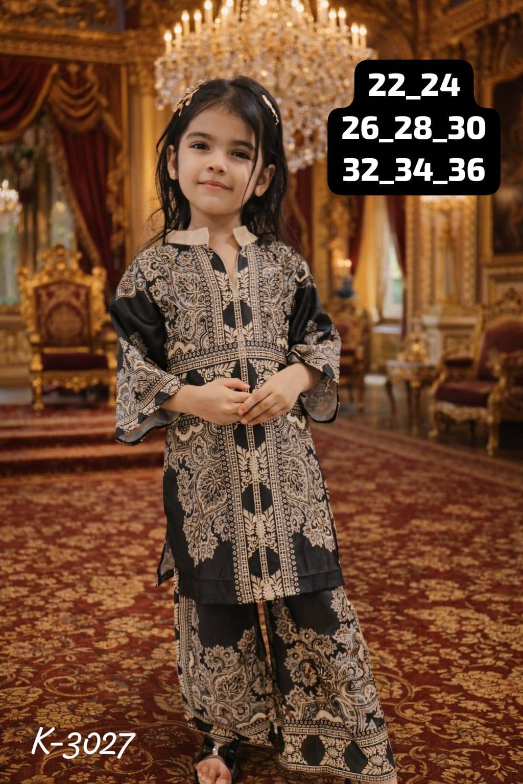 K-999 Kids Collection By Fashid Beautiful Festive Suits Stylish Colorful Fancy Casual Wear Premium Imported Mal Satin Stitched Dresses At Wholesale Price